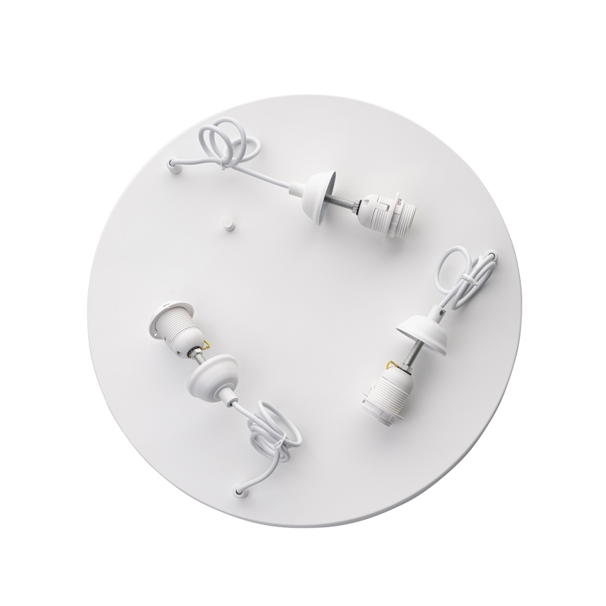 Brilagi - Cable Pendant WABI SABI 3xE27/40W/230V Ø 60 cm White