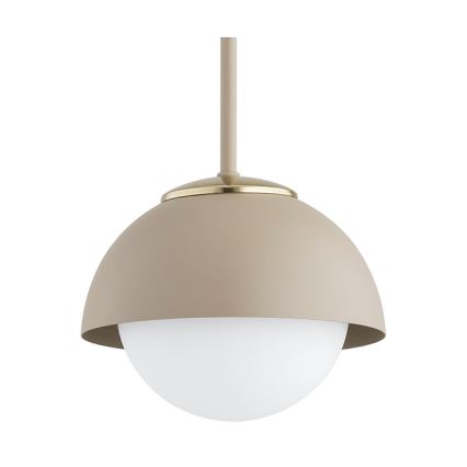Brilagi - Cable-suspended chandelier 3xE27/60W/230V beige/gold