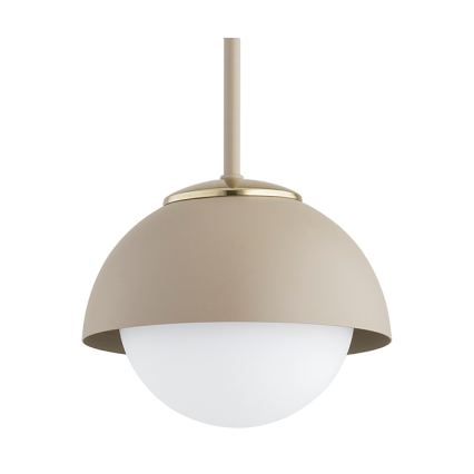 Brilagi - Cable-suspended chandelier COSMO 3xE27/60W/230V beige/gold