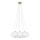 Brilagi - Cable-suspended chandelier GLOBE 10xE14/15W/230V white