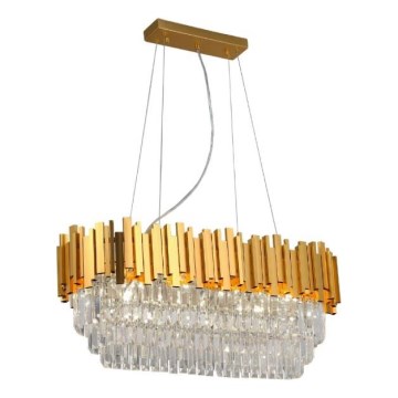 Brilagi - Cable-Suspended Chandelier PLAZA 10xE14/40W/230V