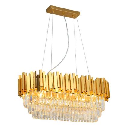 Brilagi - Cable-Suspended Chandelier PLAZA 10xE14/40W/230V