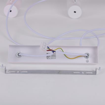 Brilagi - Cable-suspended chandelier SELE 6xGU10/30W/230V white/oak decor