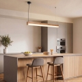 BRILAGI - Cable-suspended pendant GARDALINE LED/100W/230V oak