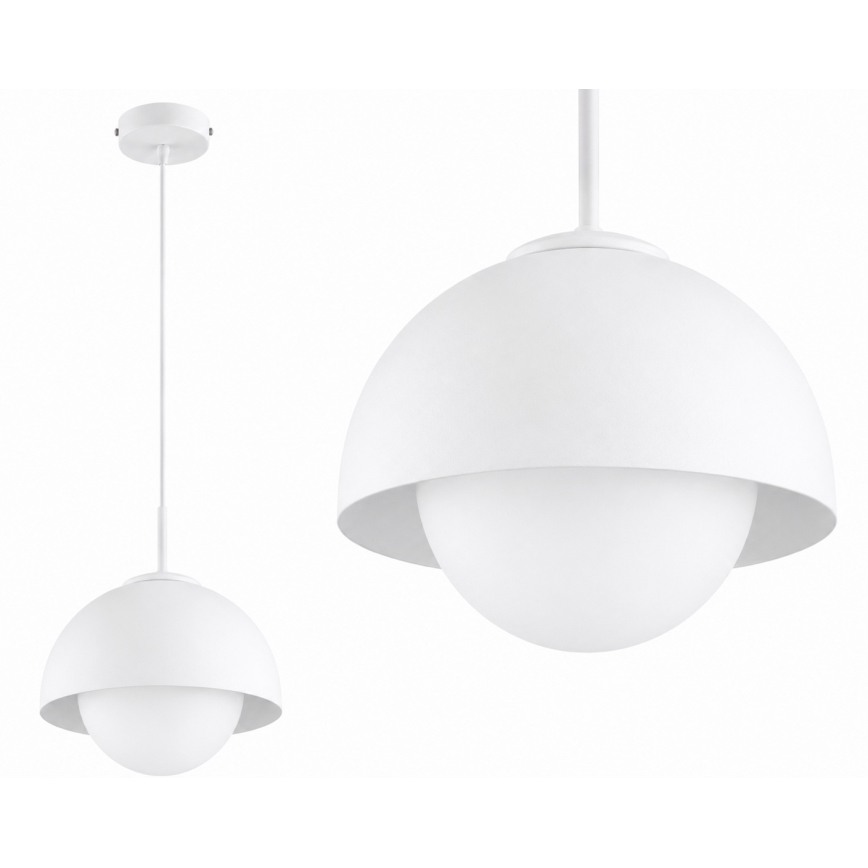 BRILAGI - Cable-suspended pendant light COSMO 1xE27/60W/230V Ø 18 cm white
