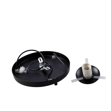 BRILAGI - Cable-suspended pendant light POLOS 3xE27/40W/230V Ø 42 cm black