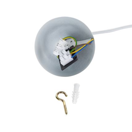 Brilagi - Cable-suspended pendant light WABI SABI 1xE27/40W/230V Ø 32 cm white