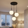 BRILAGI - Cable-suspended pendant MILO 3xE27/60W/230V black
