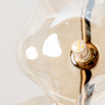 BRILAGI - Cable-suspended pendant VULCANO 3xG9/8W/230V bronze/smoky beige