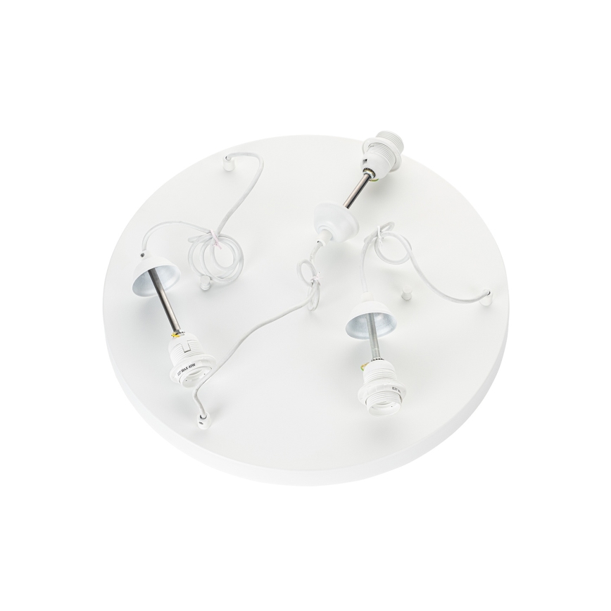 Brilagi - Cable-suspended pendant WABI SABI 3xE27/40W/230V Ø 82 cm white
