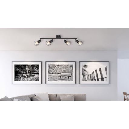 Brilagi - CAGE Spotlight 4xE14/40W/230V