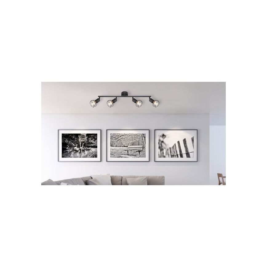 Brilagi - CAGE Spotlight 4xE14/40W/230V