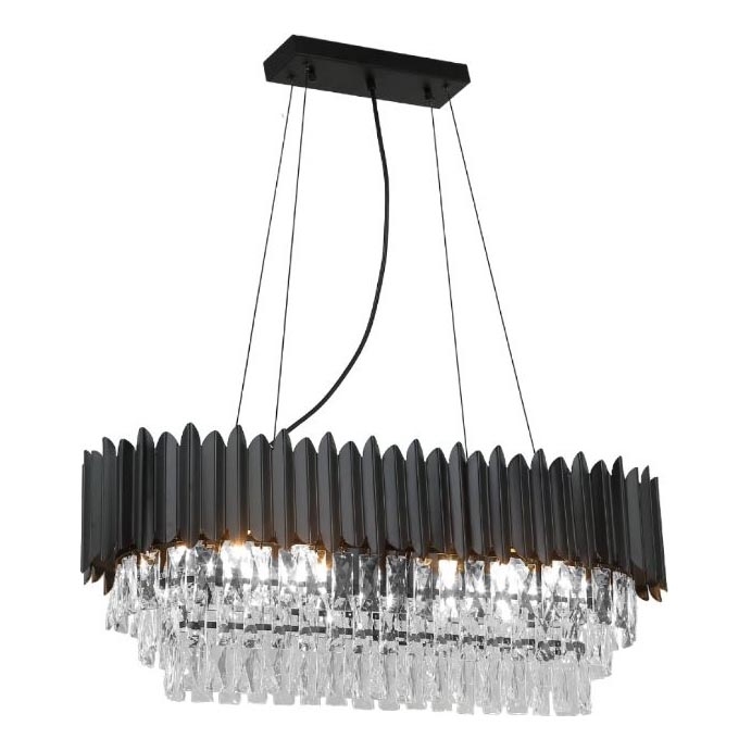 Brilagi - CARLOS Cable-Hung Chandelier 10xE14/40W/230V