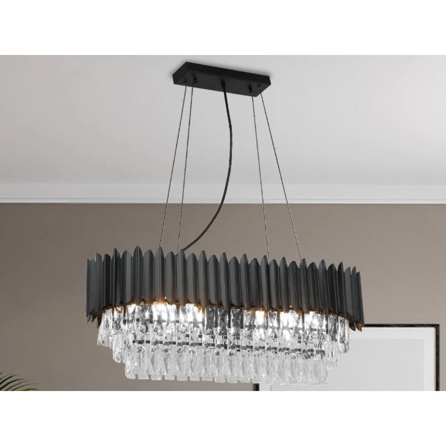 Brilagi - CARLOS Cable-Hung Chandelier 10xE14/40W/230V