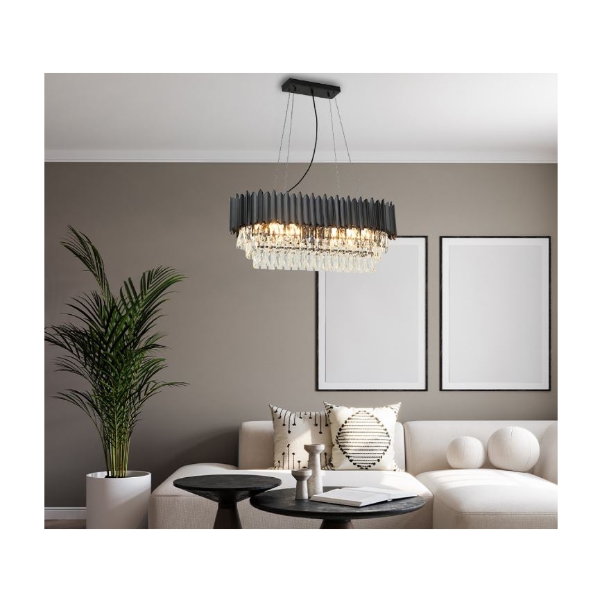 Brilagi - CARLOS Cable-Hung Chandelier 10xE14/40W/230V