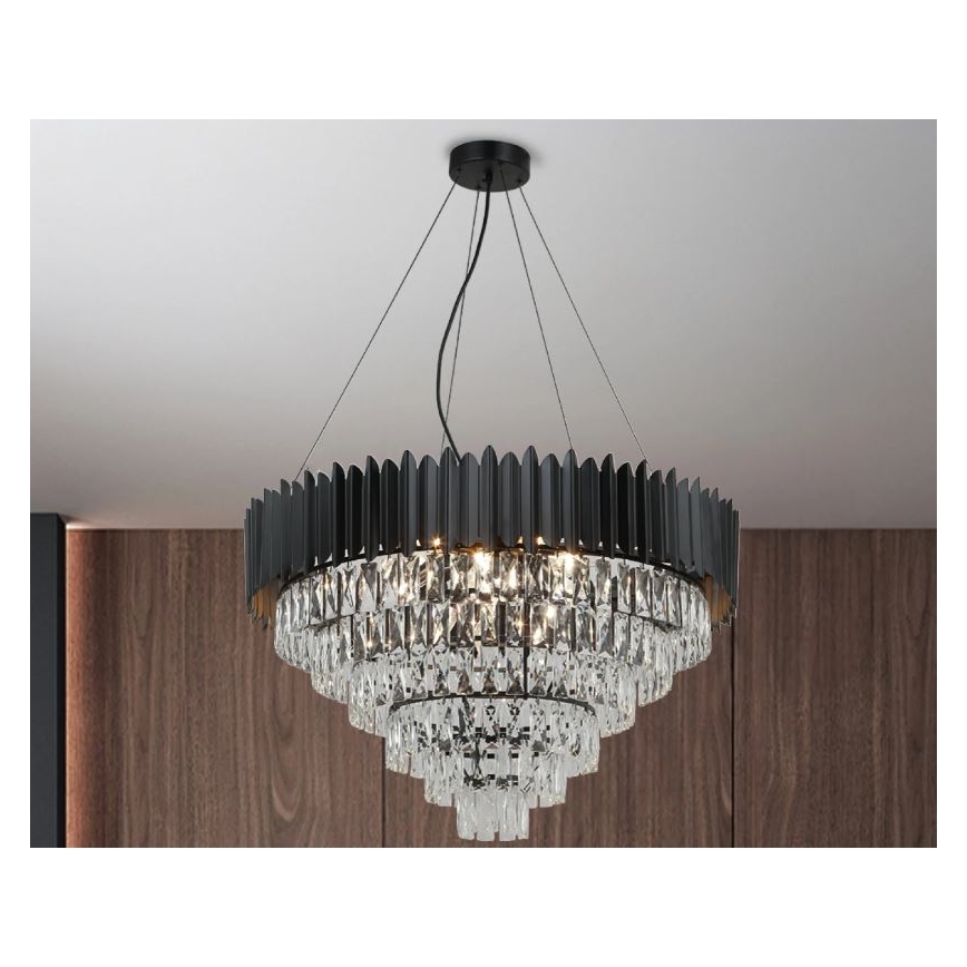 Brilagi - CARLOS cable pendant light 11×E14/40W/230V, Ø 80 cm