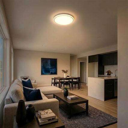 Brilagi - CARLOS LED Ceiling Light 24W/230V, Ø 40 cm, White
