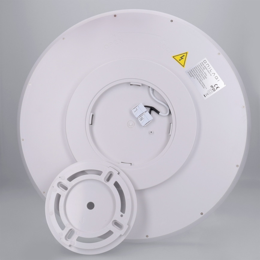 Brilagi - CARLOS LED Ceiling Light 24W/230V, Ø 40 cm, White