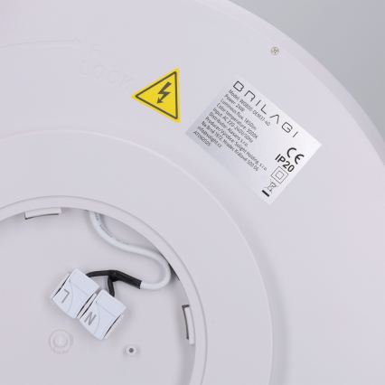 Brilagi - CARLOS LED Ceiling Light 24W/230V, Ø 40 cm, White