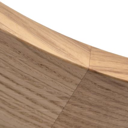 Brilagi - CARVALHO LED Ceiling Light 20W/230V, Oak, Ø 27.5 cm