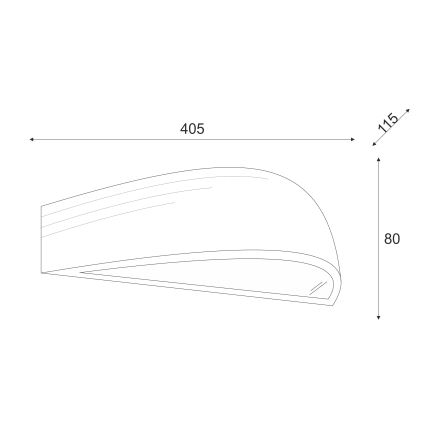 Brilagi - CARVALHO LED RGBW Dimmable Wall Light 1x E27/15W/230V 2700–6500K Wi-Fi Oak