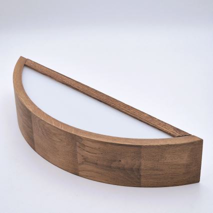 Brilagi - CARVALHO LED Wall Lamp 1xE27/15W/230V oak cherry