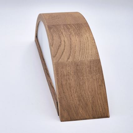 Brilagi - CARVALHO LED Wall Lamp 1xE27/15W/230V oak cherry