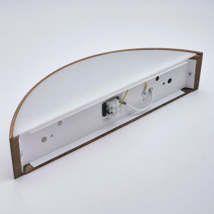 Brilagi - CARVALHO LED Wall Lamp 1xE27/15W/230V oak cherry