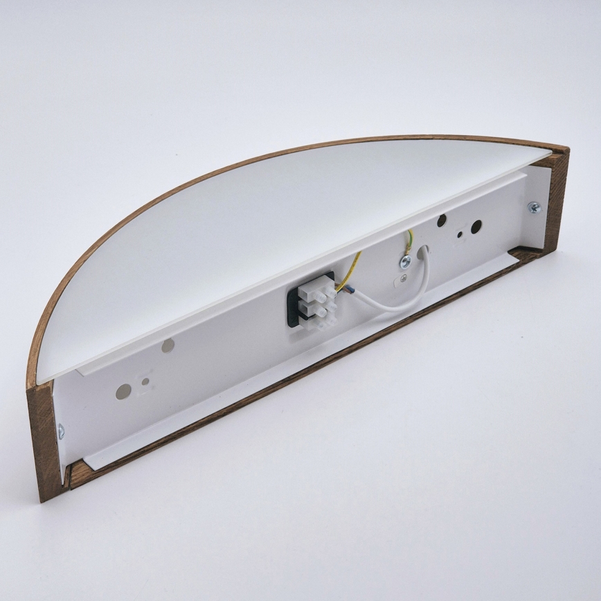 Brilagi - CARVALHO LED Wall Lamp 1xE27/15W/230V oak cherry