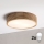 Brilagi - CARVALHO MODERN LED Ceiling Light 2xE27/60W/230V, Ø 37.5 cm, Oak