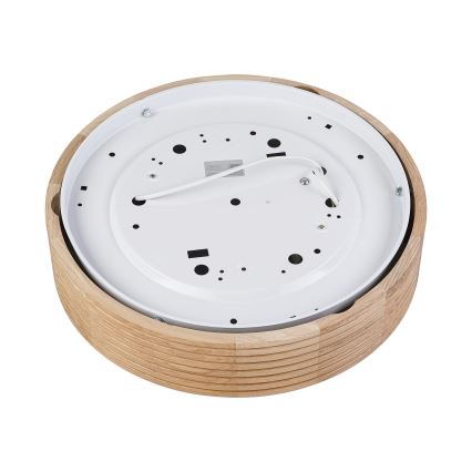Brilagi - CARVALHO MODERN LED Ceiling Light 2xE27/60W/230V, Ø 37.5 cm, Oak