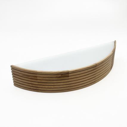 Brilagi - CARVALHO MODERN LED Wall Light 1xE27/60W/230V Oak