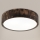 Brilagi - CARVALHO SMOKEY Ceiling Light 2xE27/60W/230V Oak Ø 37.5 cm