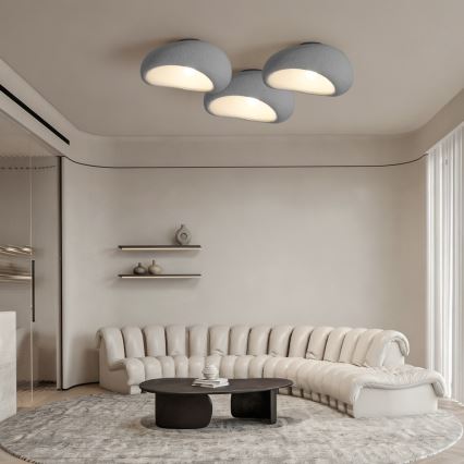 BRILAGI - Ceiling lamp WABI SABI 1xE27/60W/230V Ø 40 cm grey