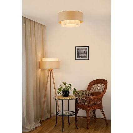 Brilagi - Ceiling light ARIZONA BOHO 1xE27/15W/230V d. 45 cm beige