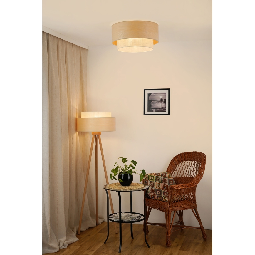 Brilagi - Ceiling light ARIZONA BOHO 1xE27/15W/230V d. 45 cm beige