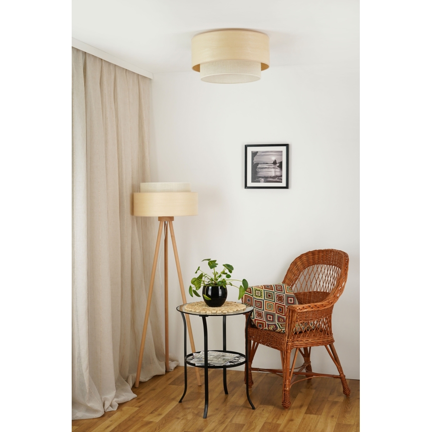 Brilagi - Ceiling light ARIZONA BOHO 1xE27/15W/230V d. 45 cm beige