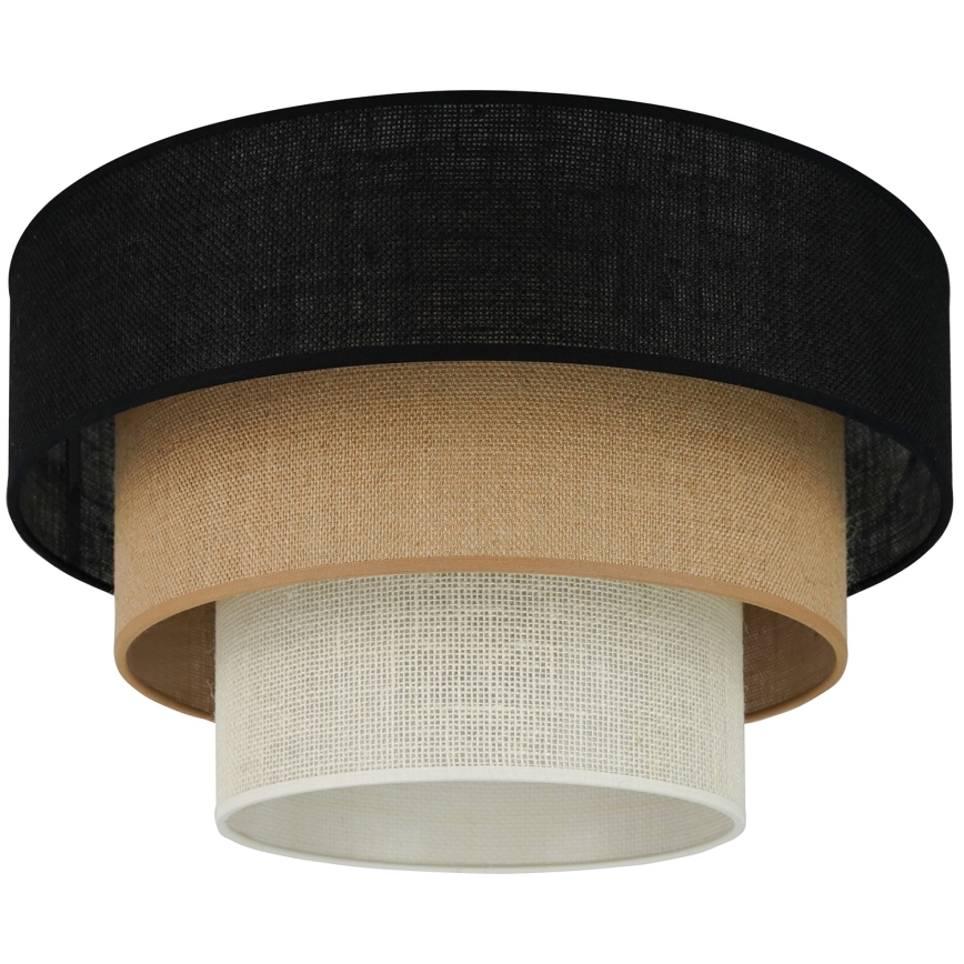 Brilagi - Ceiling light ASPEN LUNETA 1xE27/15W/230V d. 45 cm black/beige/creamy