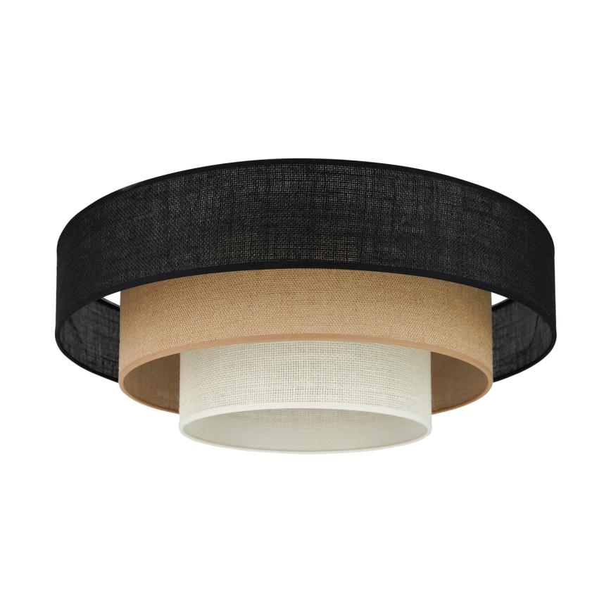 Brilagi - Ceiling light ASPEN LUNETA LED/12W/230V d. 60 cm 3000K/4000K/6400K black/beige/creamy