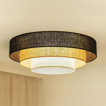 Brilagi - Ceiling light ASPEN LUNETA LED/12W/230V d. 60 cm 3000K/4000K/6400K black/beige/creamy