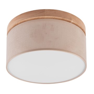 Brilagi - Ceiling light BELLADONNA 1xE27/15W/230V d. 30 cm beige/oak
