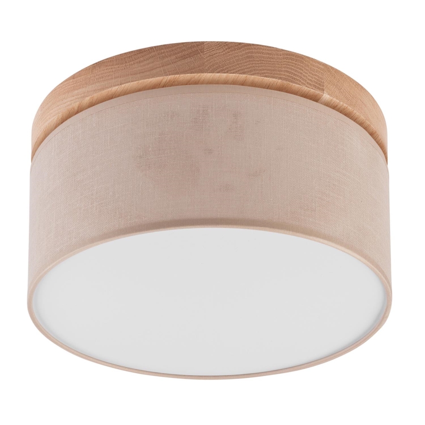 Brilagi - Ceiling light BELLADONNA 1xE27/15W/230V d. 30 cm beige/oak