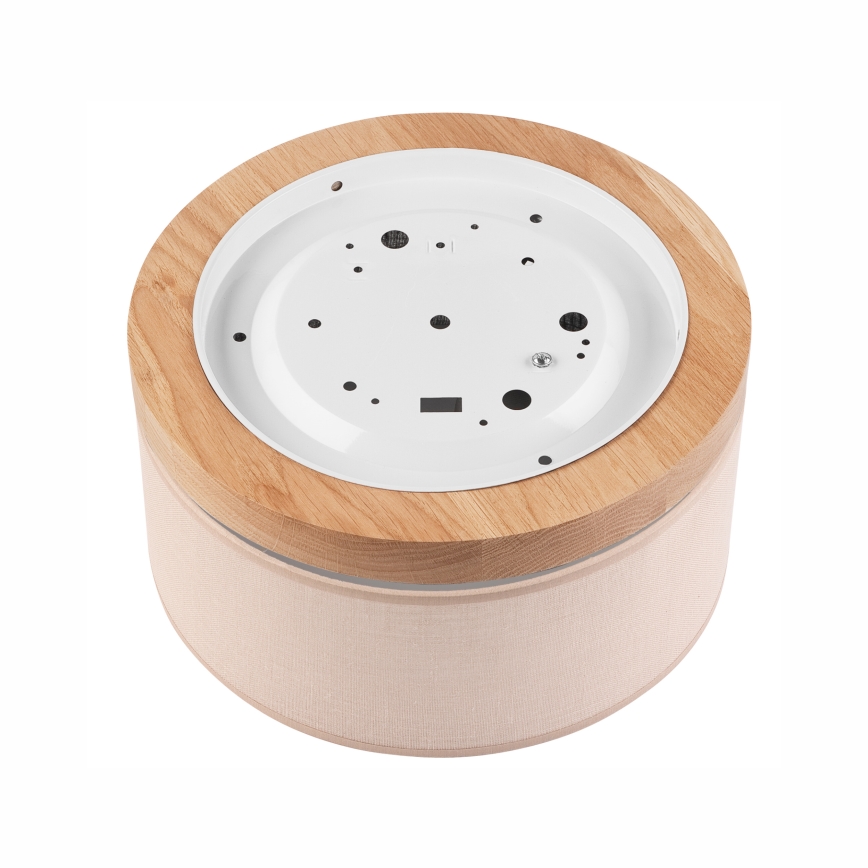 Brilagi - Ceiling light BELLADONNA 1xE27/15W/230V d. 30 cm beige/oak