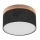 Brilagi - Ceiling light BELLADONNA 1xE27/15W/230V d. 30 cm black/oak