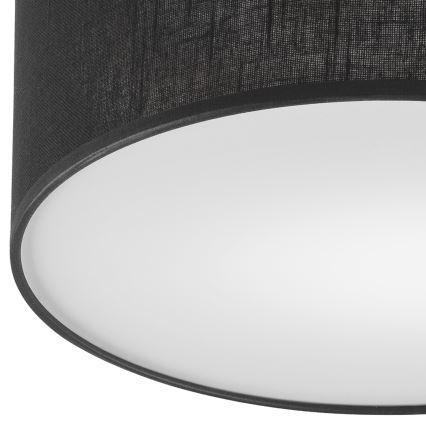Brilagi - Ceiling light BELLADONNA 1xE27/15W/230V d. 30 cm black/oak
