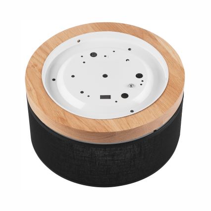 Brilagi - Ceiling light BELLADONNA 1xE27/15W/230V d. 30 cm black/oak