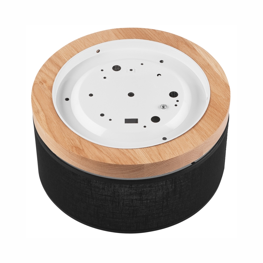 Brilagi - Ceiling light BELLADONNA 1xE27/15W/230V d. 30 cm black/oak