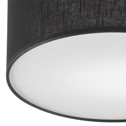 Brilagi - Ceiling light BELLADONNA 1xE27/15W/230V d. 30 cm black/pine