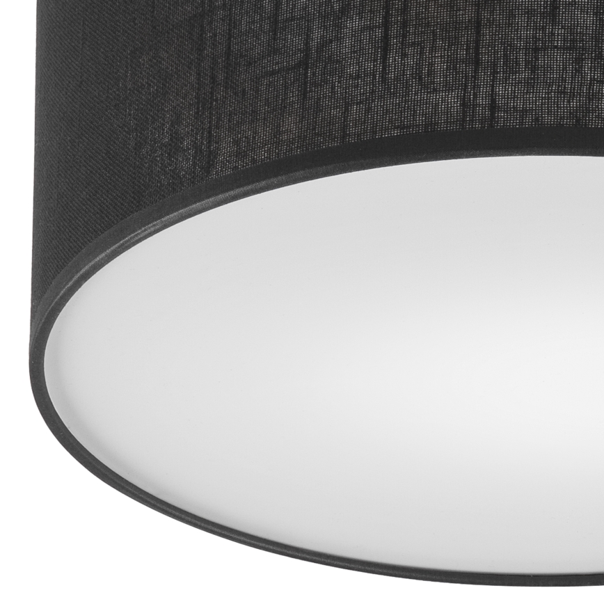 Brilagi - Ceiling light BELLADONNA 1xE27/15W/230V d. 30 cm black/pine