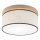 Brilagi - Ceiling light BELLADONNA 1xE27/15W/230V d. 30 cm creamy/oak